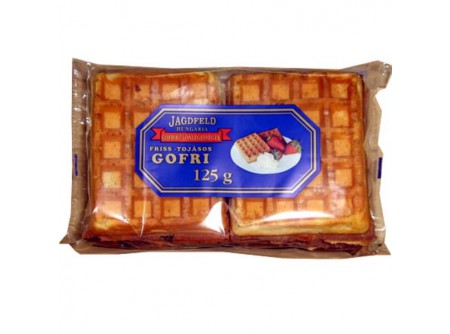 Friss tojásos gofri 125g